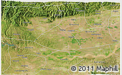 Satellite 3D Map of Meng Xian