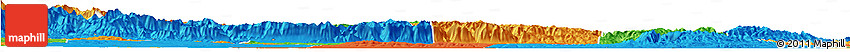 Political Horizon Map of Meng Xian Political Horizon Map of Meng Xian
