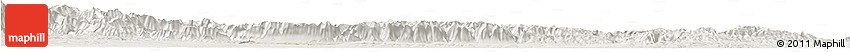 Shaded Relief Horizon Map of Meng Xian, lighten Shaded Relief Horizon Map of Meng Xian, lighten