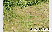 Satellite Map of Meng Xian