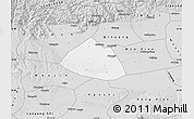 Silver Style Map of Meng Xian