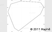 Blank Simple Map of Nanyang Shi