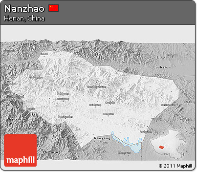 Gray 3D Map of Nanzhao