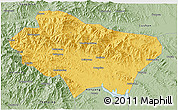 Savanna Style 3D Map of Nanzhao