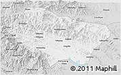 Silver Style 3D Map of Nanzhao