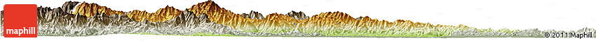 Physical Horizon Map of Nanzhao, semi-desaturated