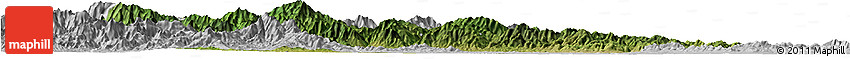 Satellite Horizon Map of Nanzhao, lighten, desaturated