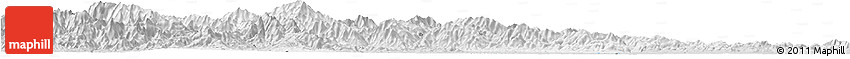Silver Style Horizon Map of Nanzhao