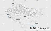 Silver Style Map of Nanzhao, single color outside