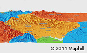 Political Panoramic Map of Nanzhao