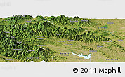 Satellite Panoramic Map of Nanzhao