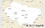 Classic Style Simple Map of Nanzhao