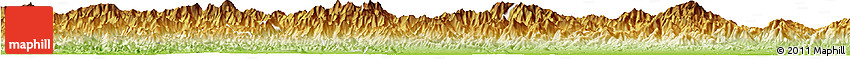 Physical Horizon Map of Neixiang