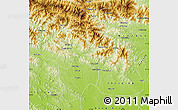 Physical Map of Neixiang