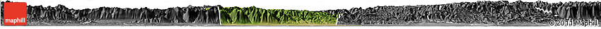 Satellite Horizon Map of Qinyang, desaturated