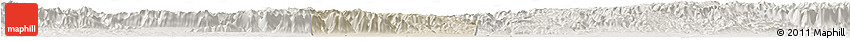 Shaded Relief Horizon Map of Qinyang, lighten