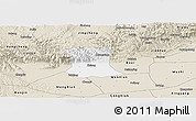 Classic Style Panoramic Map of Qinyang