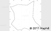 Blank Simple Map of Qinyang, cropped outside, no labels