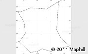 Blank Simple Map of Qinyang, no labels