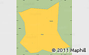 Savanna Style Simple Map of Qinyang