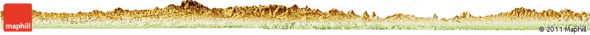 Physical Horizon Map of Shan Xian
