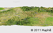 Satellite Panoramic Map of Shan Xian