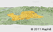 Savanna Style Panoramic Map of Shan Xian