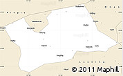 Classic Style Simple Map of Shan Xian