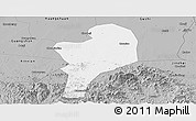 Gray Panoramic Map of Shangcheng