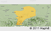 Savanna Style Panoramic Map of Shangcheng