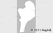 Gray Simple Map of Shangcheng