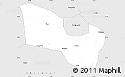 Silver Style Simple Map of Shangshui