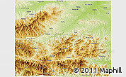 Physical 3D Map of Song Xian