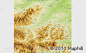Physical Map of Song Xian