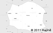 Silver Style Simple Map of Taikang