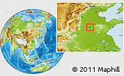 Physical Location Map of Taiqian