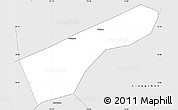 Silver Style Simple Map of Taiqian
