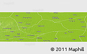 Physical Panoramic Map of Weishi