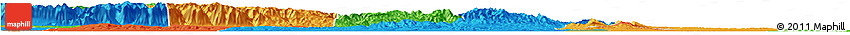 Physical Horizon Map of Wen Xian, political outside