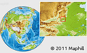 Physical Location Map of Wen Xian
