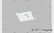 Gray Map of Wen Xian, single color outside