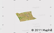Satellite Map of Wen Xian, cropped outside