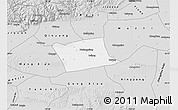 Silver Style Map of Wen Xian