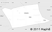 Silver Style Simple Map of Wen Xian