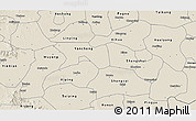 Shaded Relief 3D Map of Xiangcheng