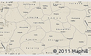 Shaded Relief Map of Xiangcheng