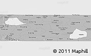 Gray Panoramic Map of Xiangcheng