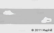 Gray Panoramic Map of Xiangcheng, single color outside