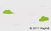 Physical Panoramic Map of Xiangcheng, cropped outside
