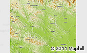 Physical Map of Xichuan